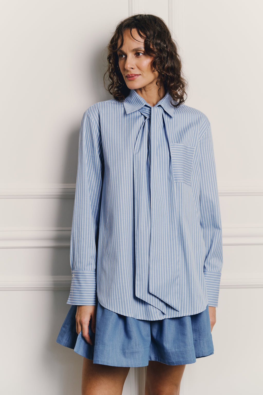 Košulja Val, Denim Stripes