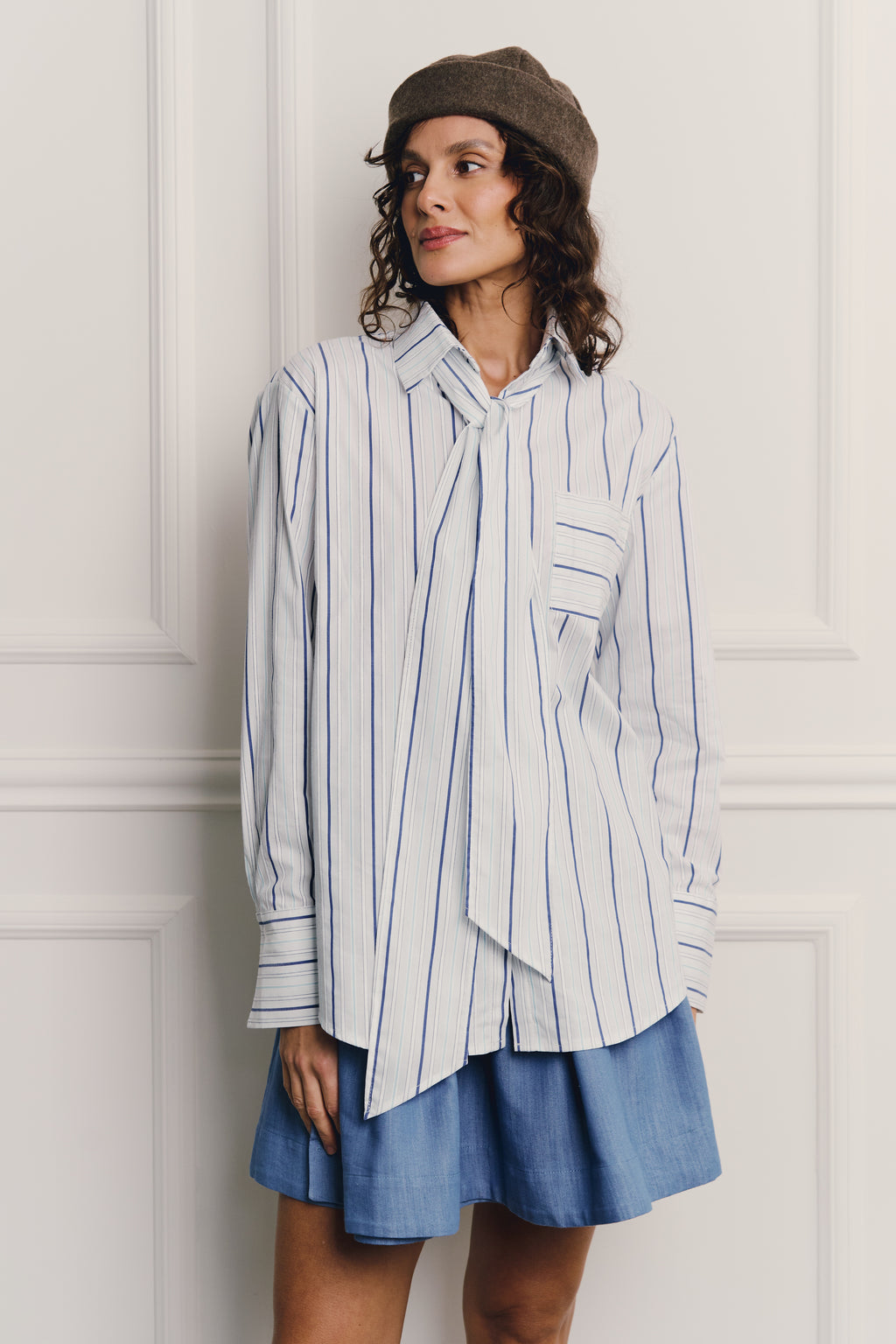 Košulja Val, Denim Stripes