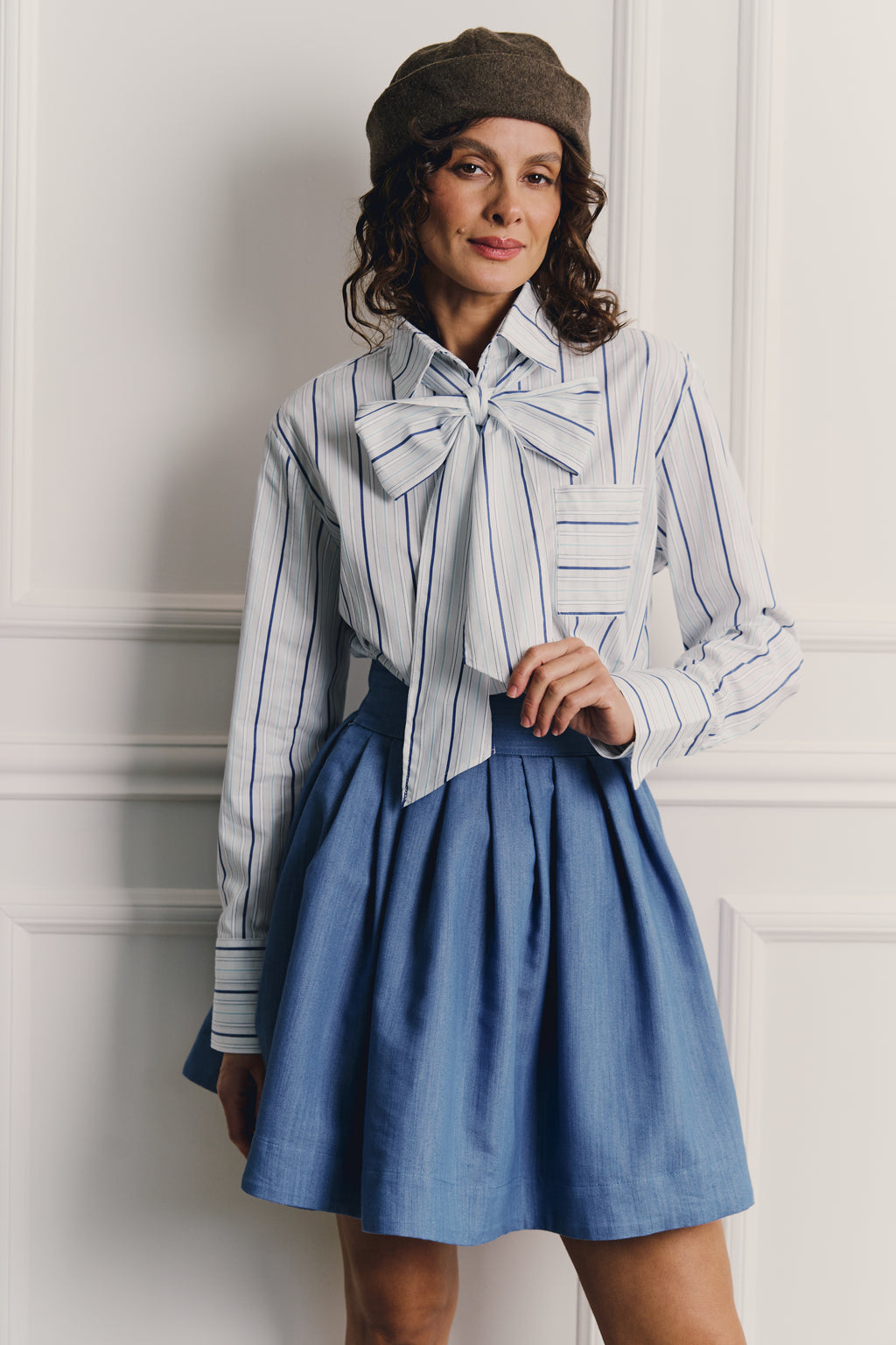 Košulja Val, Denim Stripes