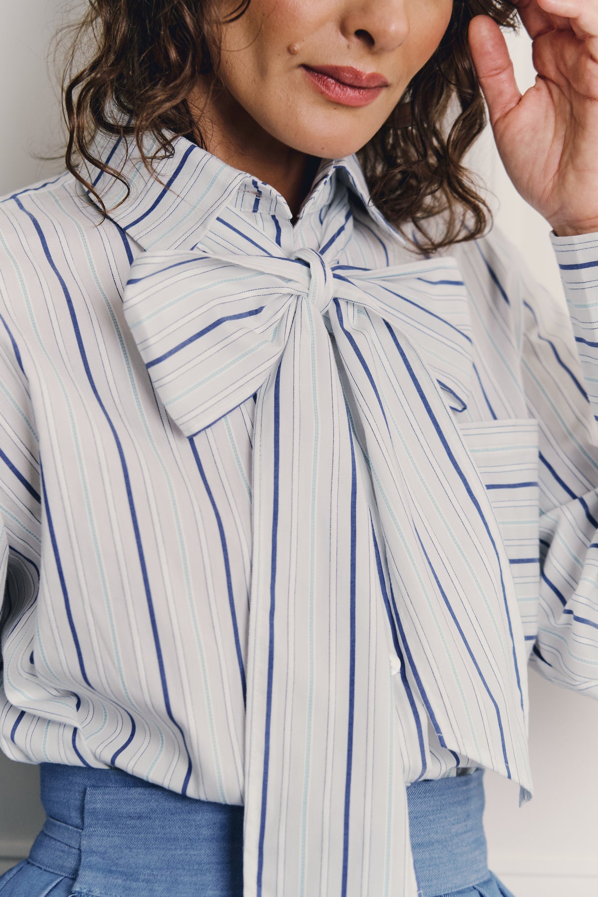Košulja Val, Denim Stripes
