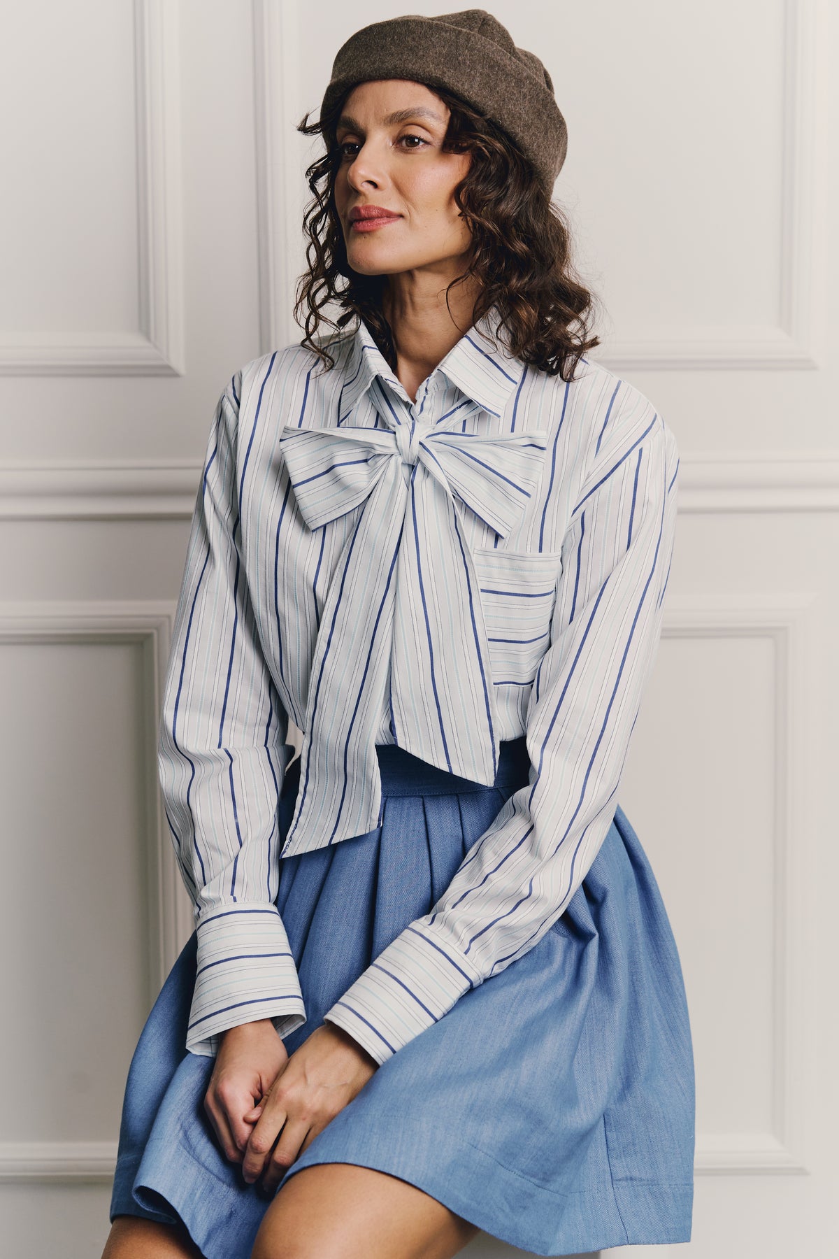 Košulja Val, Denim Stripes